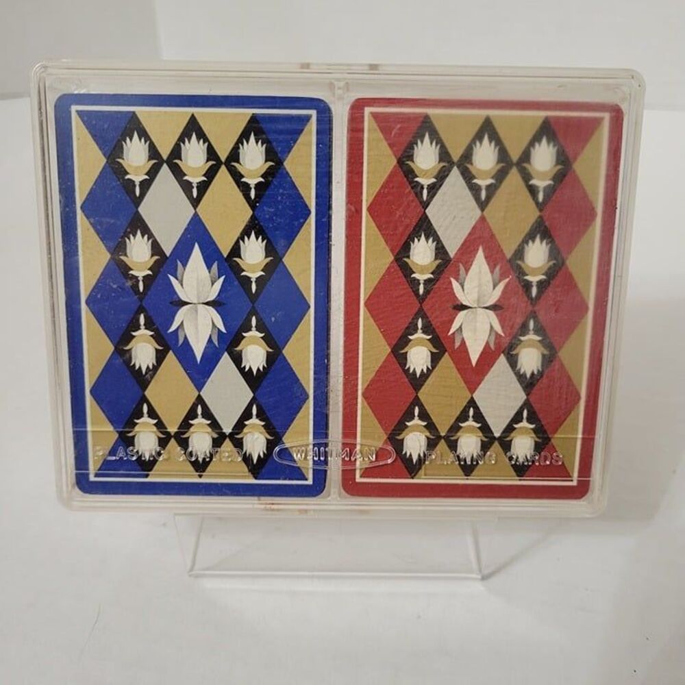 Vintage Whitman Double Deck Of Playing Cards W.P. Co. No. 8803 Wheat Sheaf